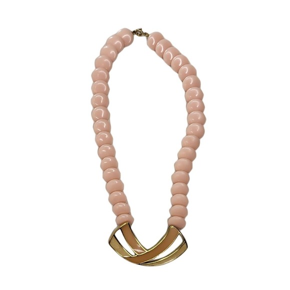 Trifari Jewelry - Vintage Pink Trifari Necklace
